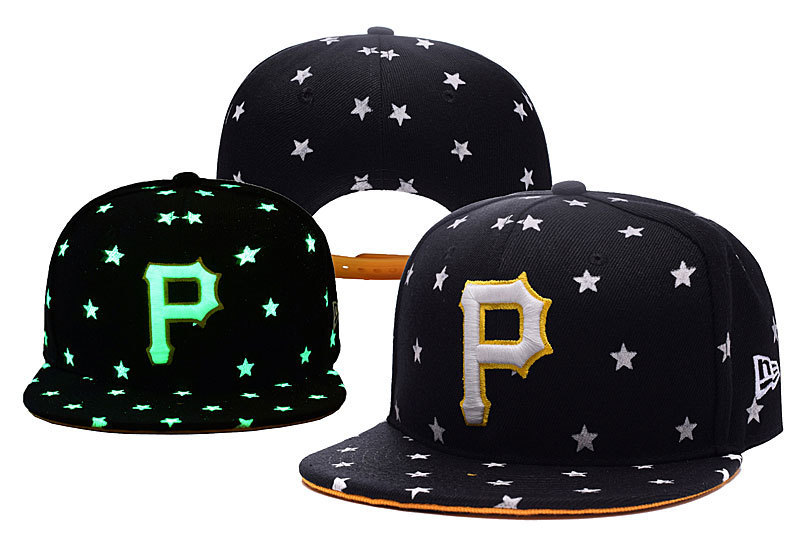 MLB Pittsburgh Pirates Stitched Snapback Hats 002